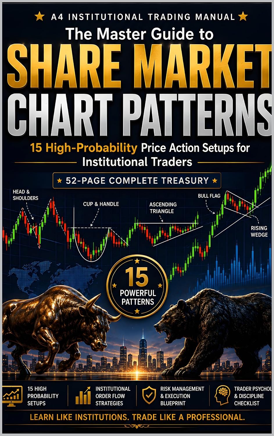 The Master Guide to Share Market Chart Patterns: 15 High-Probability Price Action Setups for Institutional Traders (English Edition) baixar livro de graça