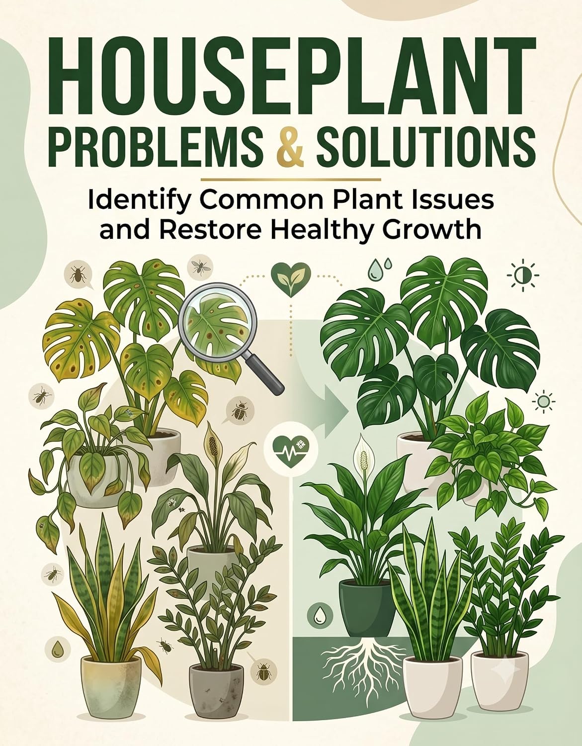 ler totalmente HOUSEPLANT PROBLEMS & SOLUTIONS: Identify Common Plant Issues and Restore Healthy Growth (The Indoor Plant Mastery Series) (English Edition)