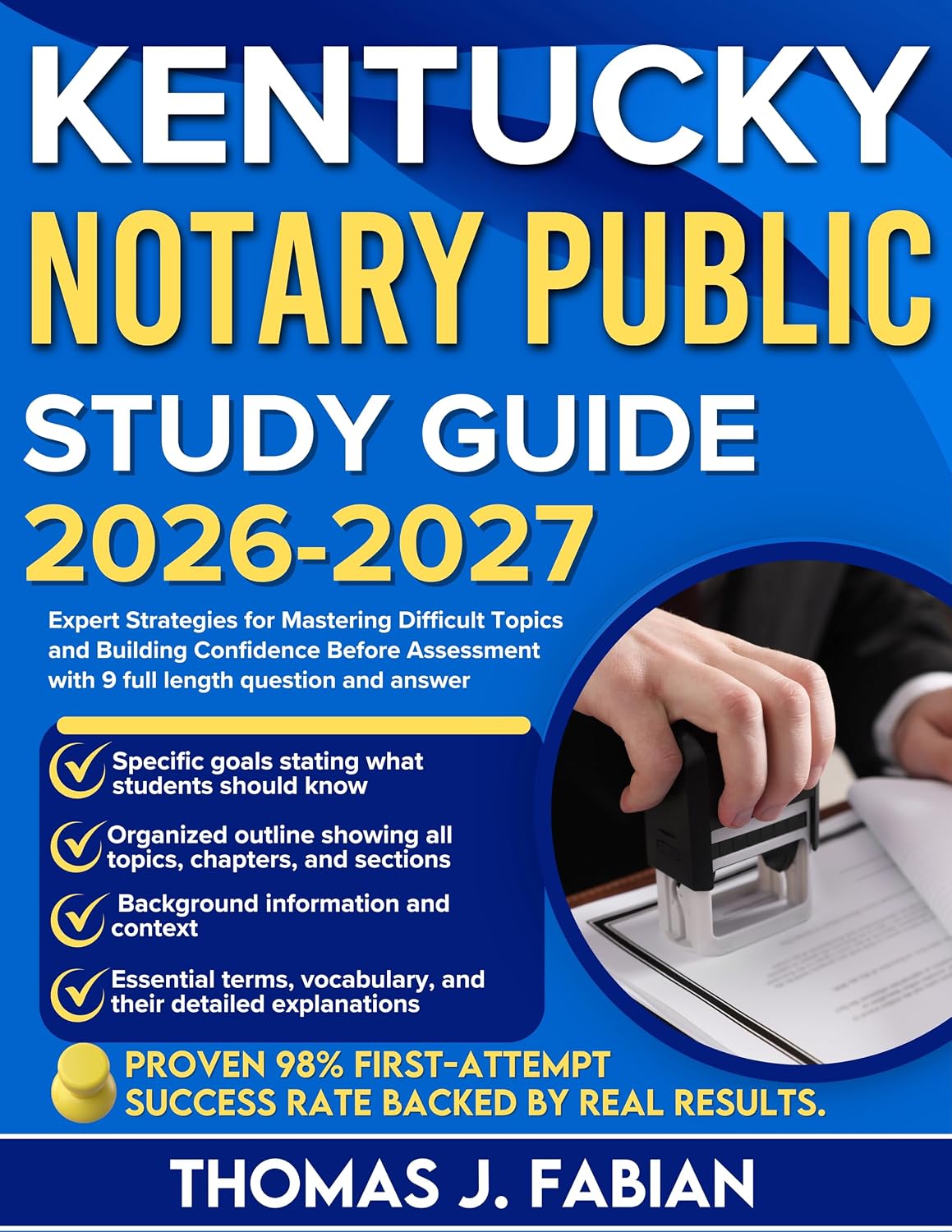 KENTUCKY NOTARY PUBLIC STUDY GUIDE 2026-2027: Expert Strategies for Mastering Difficult Topics and Building Confidence Before Assessment with 9 full length Questions and Answer (English Edition) baixar o livro de graça