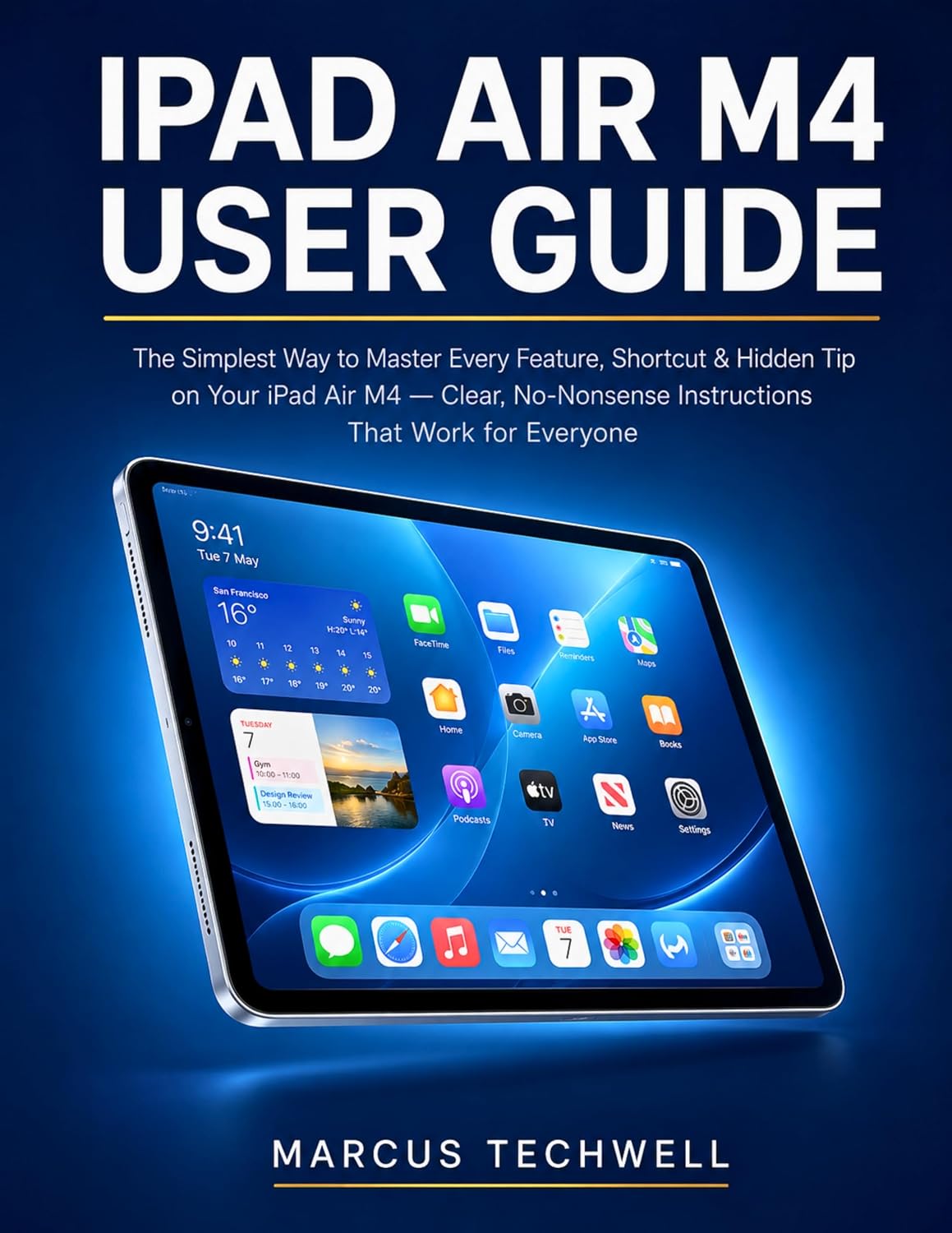 ler totalmente IPAD AIR M4 USER GUIDE: The Simplest Way to Master Every Feature, Shortcut & Hidden Tip on Your iPad Air M4 — Clear, No-Nonsense Instructions That Work for Everyone (English Edition)
