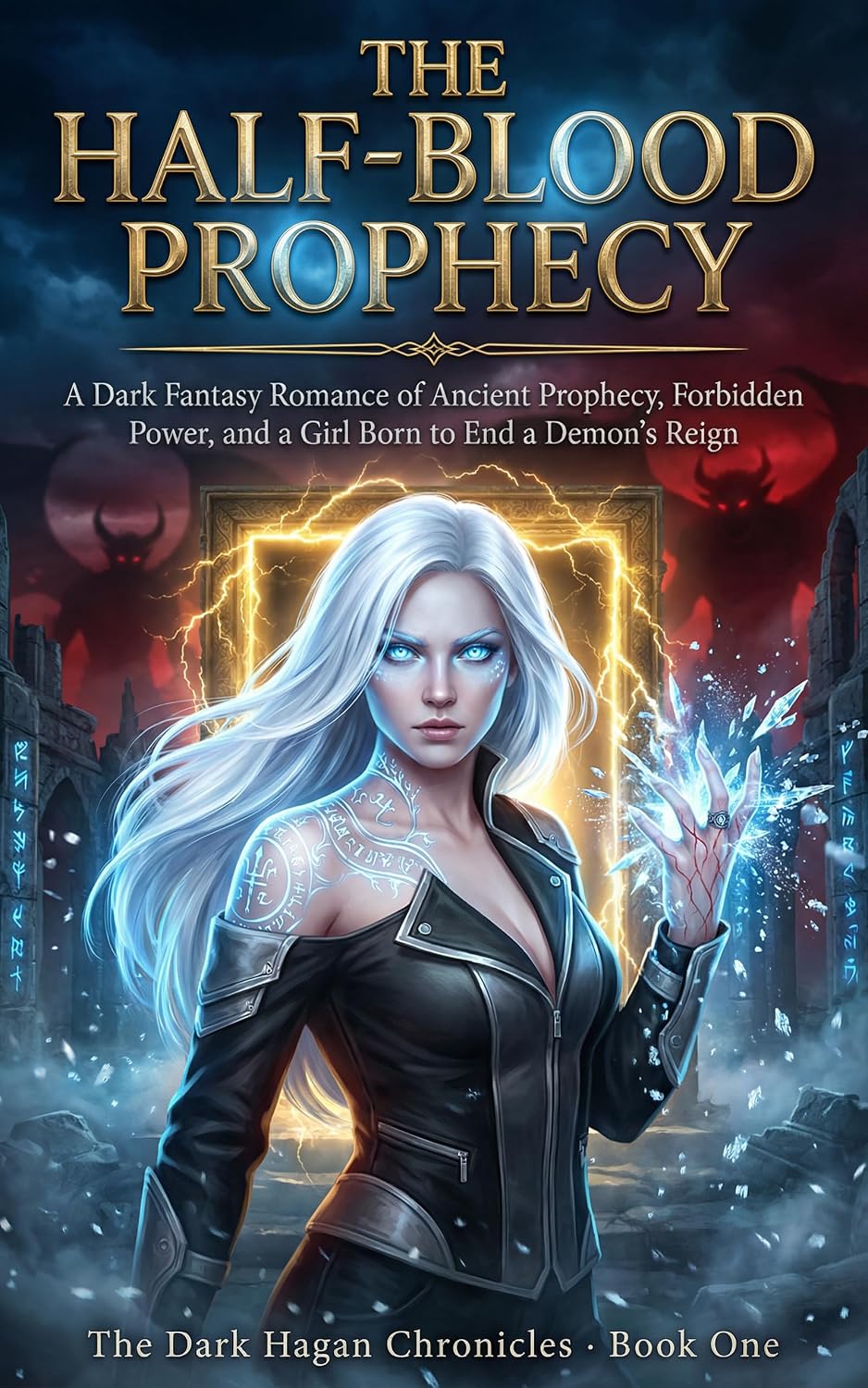 THE HALF-BLOOD PROPHECY: A Dark Fantasy Romance of Ancient Prophecy, Forbidden Power, and a Girl Born to End a Demon's Reign (English Edition) baixar livro de graça