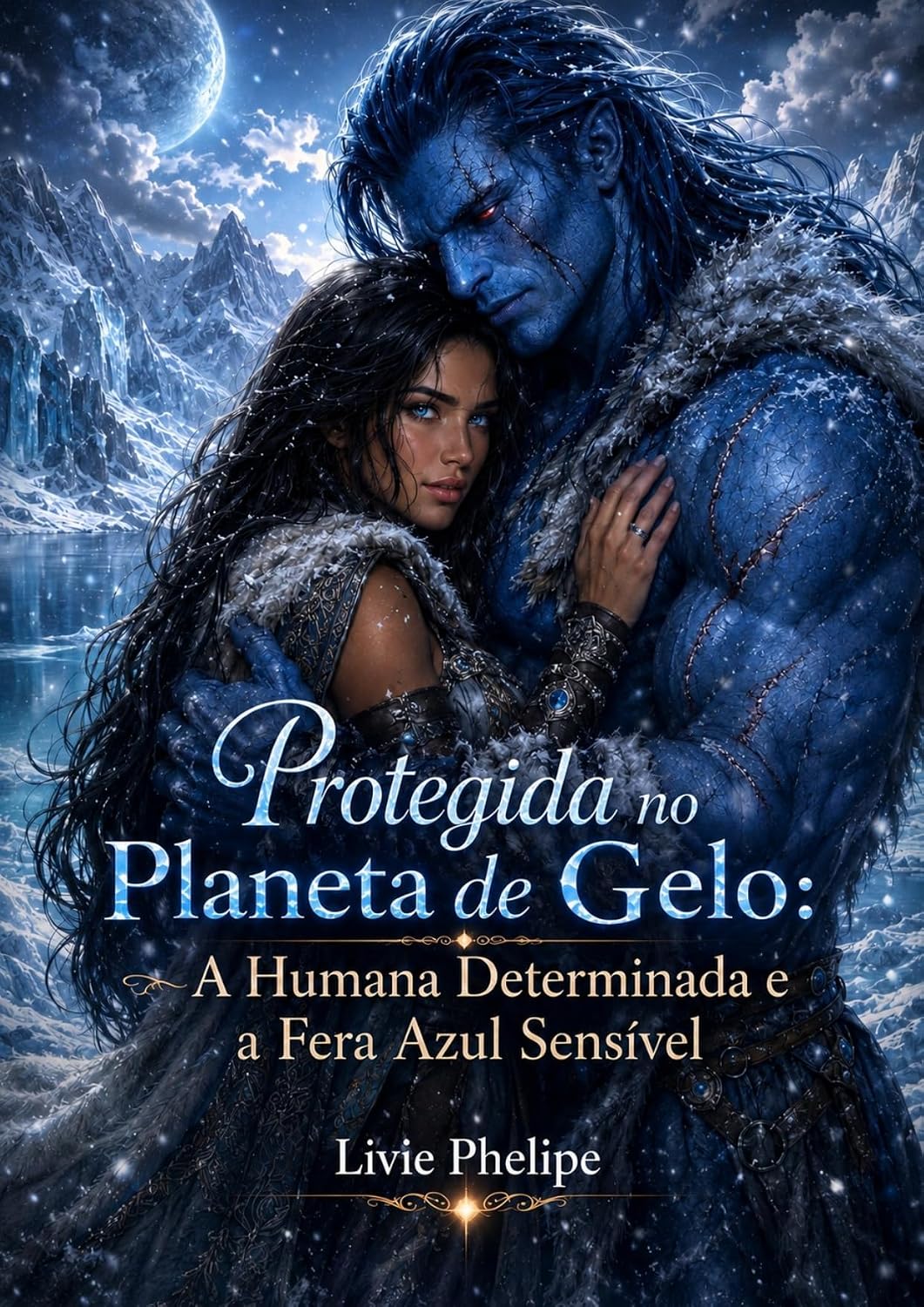 Protegida no Planeta de Gelo: A Humana Determinada e a Fera Azul Sensível (Amantes Aliens Livro 9) baixar o livro de graça
