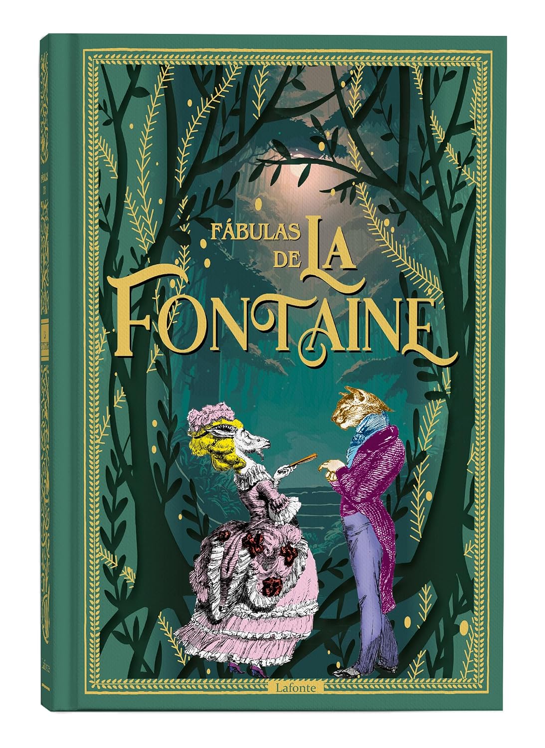 ler totalmente Fábulas de La Fontaine - Capa Dura