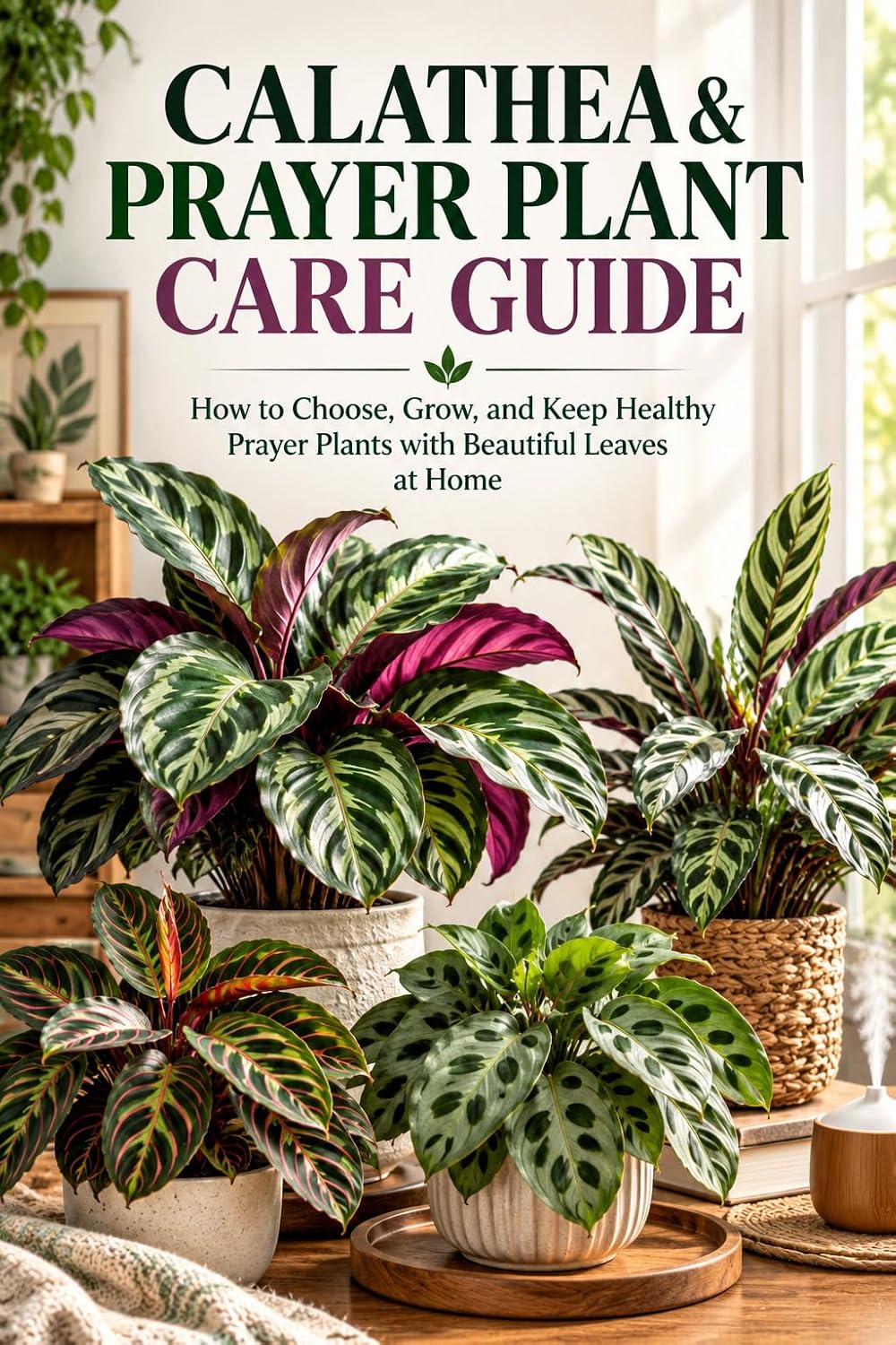 capítulo por capítulo baixar Calathea & Prayer Plant Care Guide: How to Choose, Grow, and Keep Healthy Prayer Plants with Beautiful Leaves at Home (CHOOSE THE RIGHT HOUSEPLANT) (English Edition)