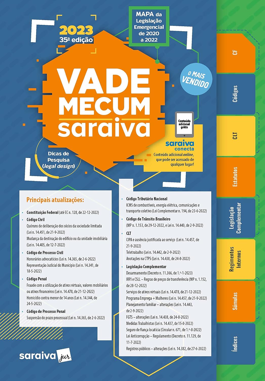 Vade Mecum Saraiva - Tradicional - 35ª edição 2023