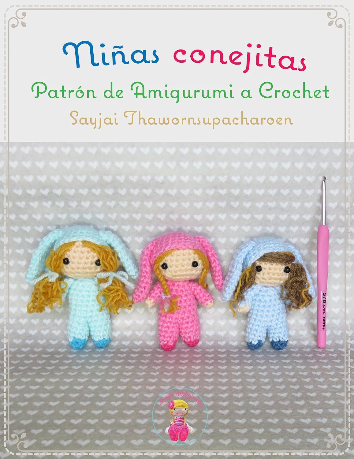 Niñas conejitas, Patrón de Amigurumi a Crochet (Spanish Edition) baixar o livro de graça