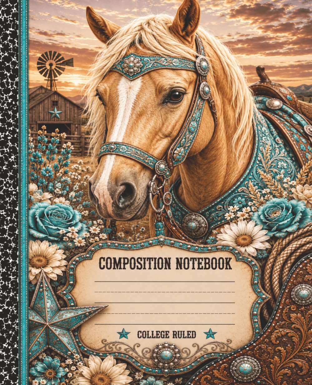 Wild Heart Cowgirl: Western Horse Composition Notebook – College Ruled Journal for Cowgirls, Horse Lovers & Free Spirits baixar o livro de graça