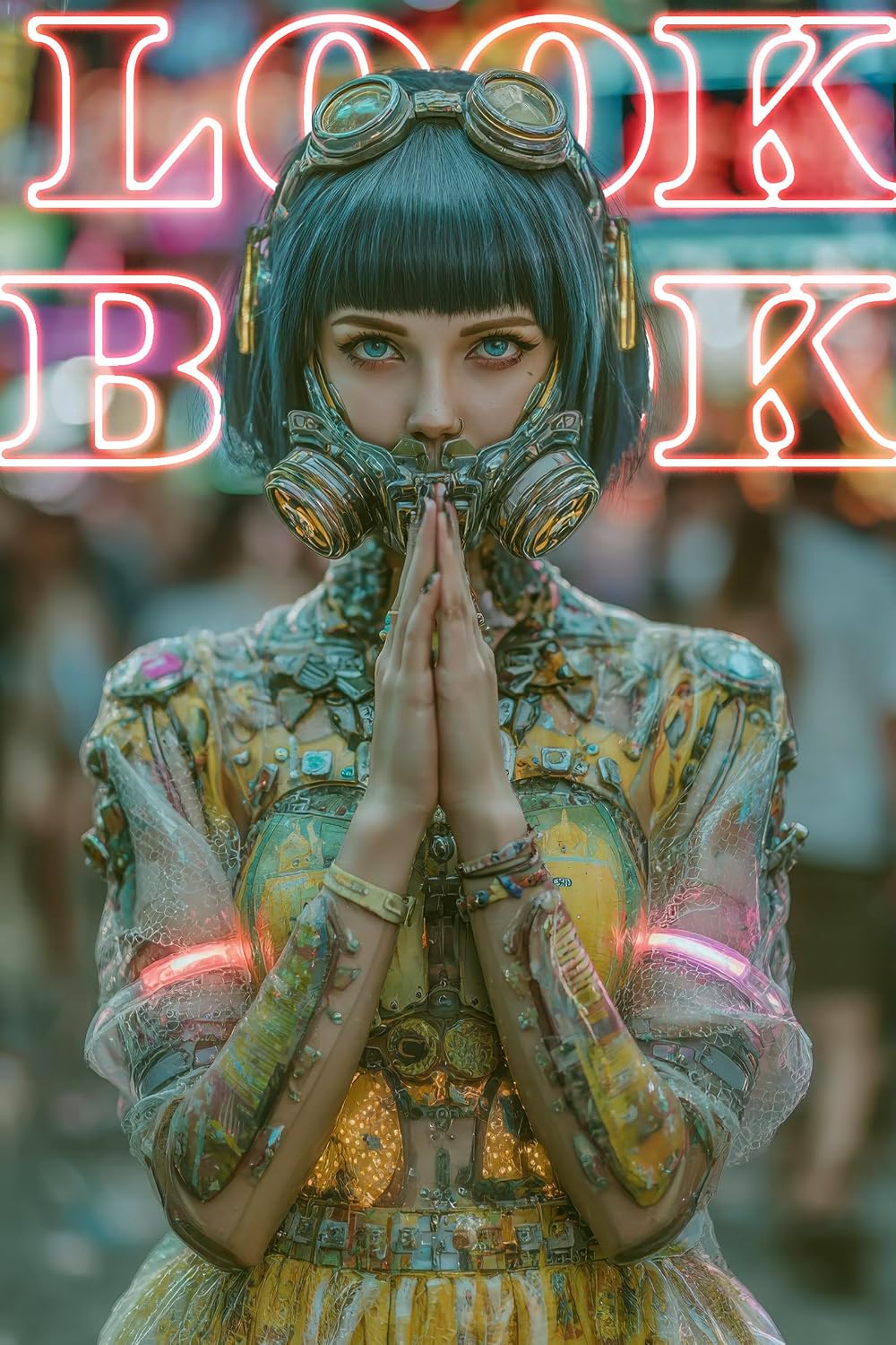 ler totalmente Cyberpunk Fashion Beauties An AI Photobook LookBook (Japanese Edition)