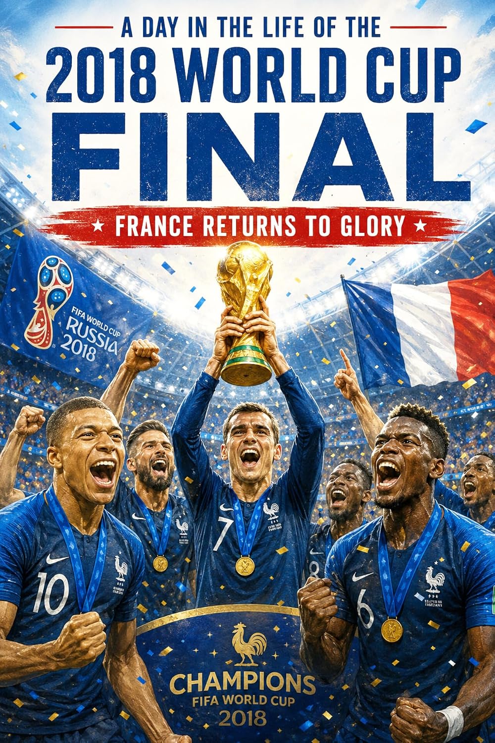 capítulo por capítulo baixar A Day in the Life of the 2018 World Cup Final: France Returns to Glory (English Edition)