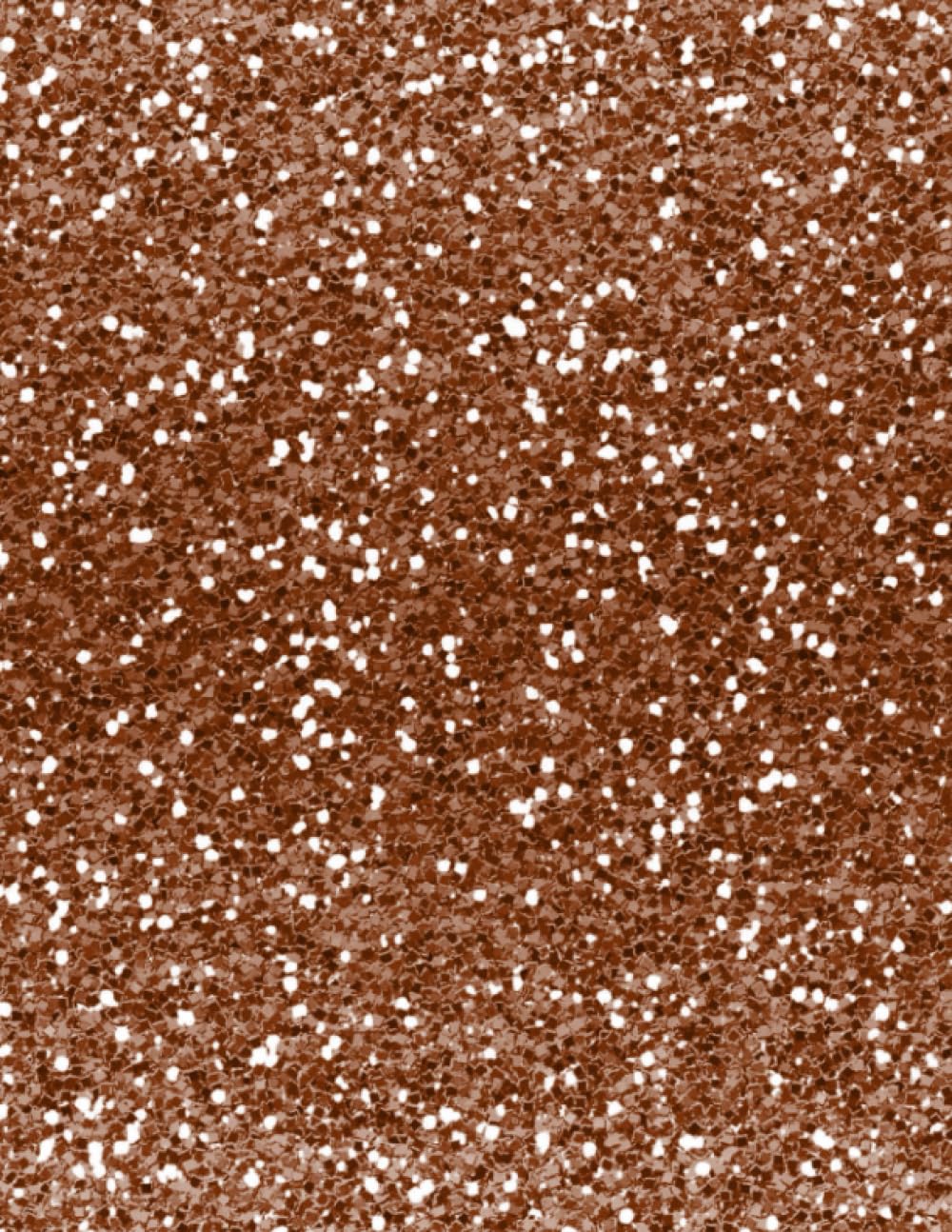 Brown Glitter Graph Paper Journal: 8.5 X 11 Grid Ruled Notebook For Sketching Out Designs, Creating Scale Drawings, And Making Precise Diagrams. Brown Glitter Cover - - 5 X 5 Squared Paper