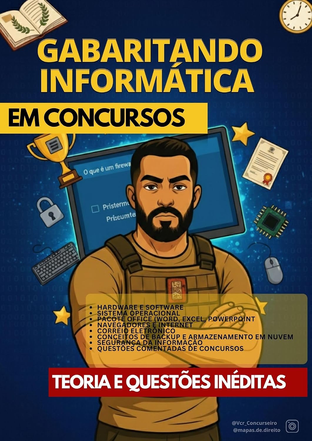 ler totalmente Gabaritando informática em concursos - 2025