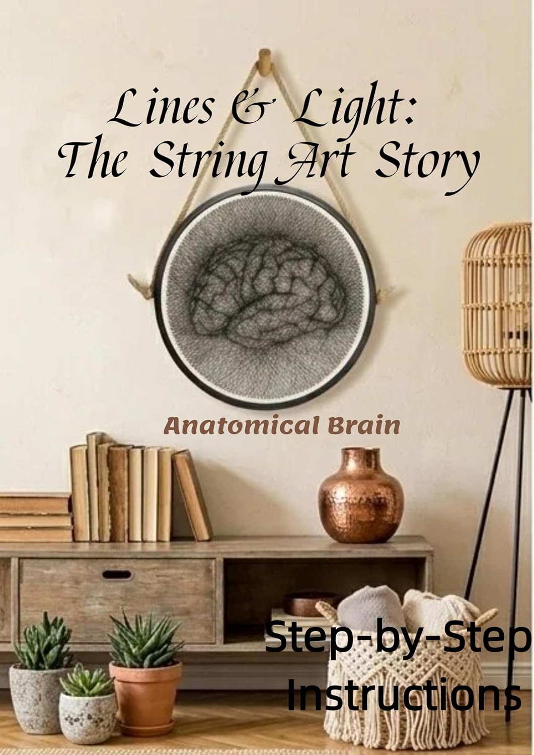 Lines & Light: The String Art Story - Anatomical Brain: Step-by-Step Instructions (English Edition) baixar livro de graça