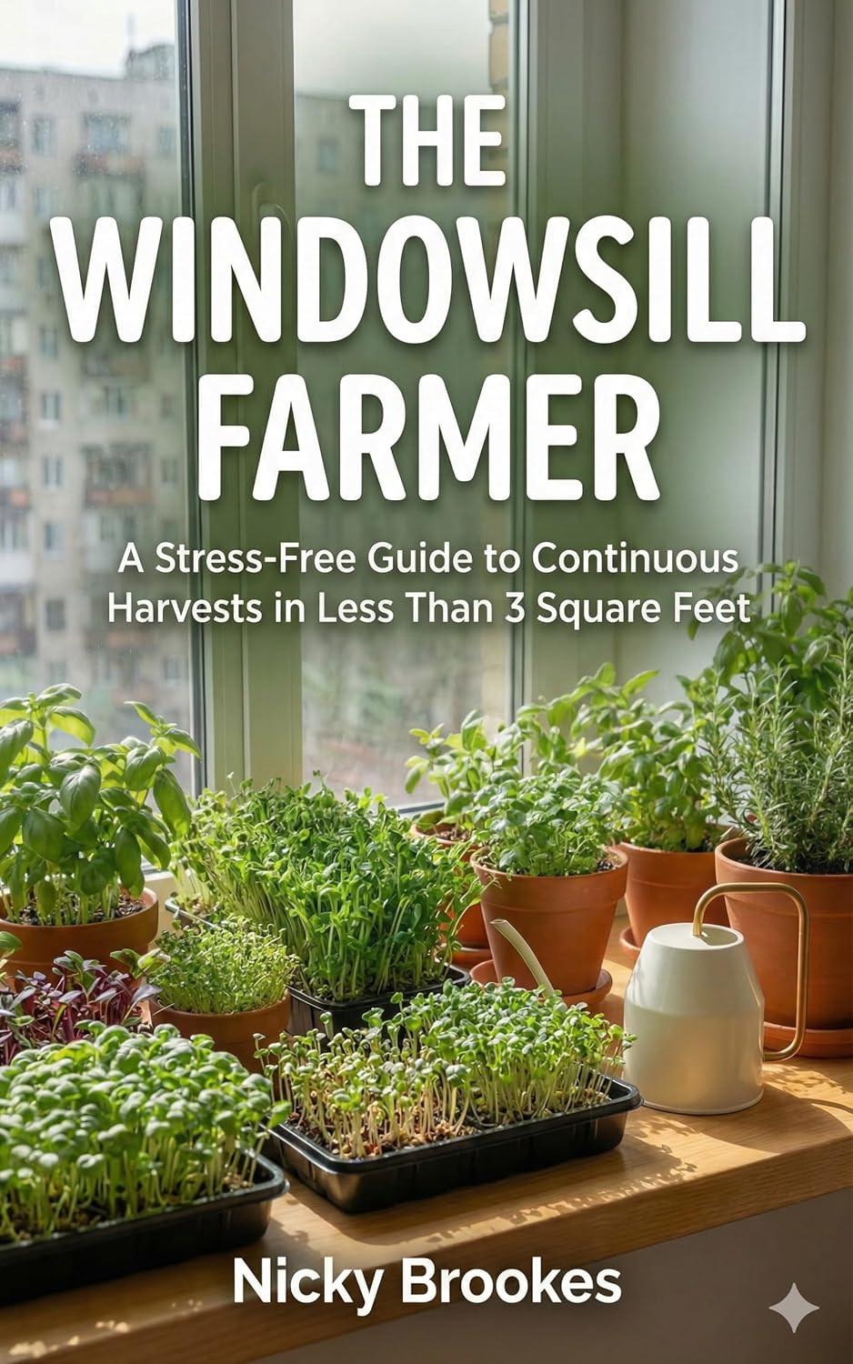 ler totalmente The Windowsill Farmer: A Stress-Free Guide to Continuous Harvests in Less Than 3 Square Feet (English Edition)