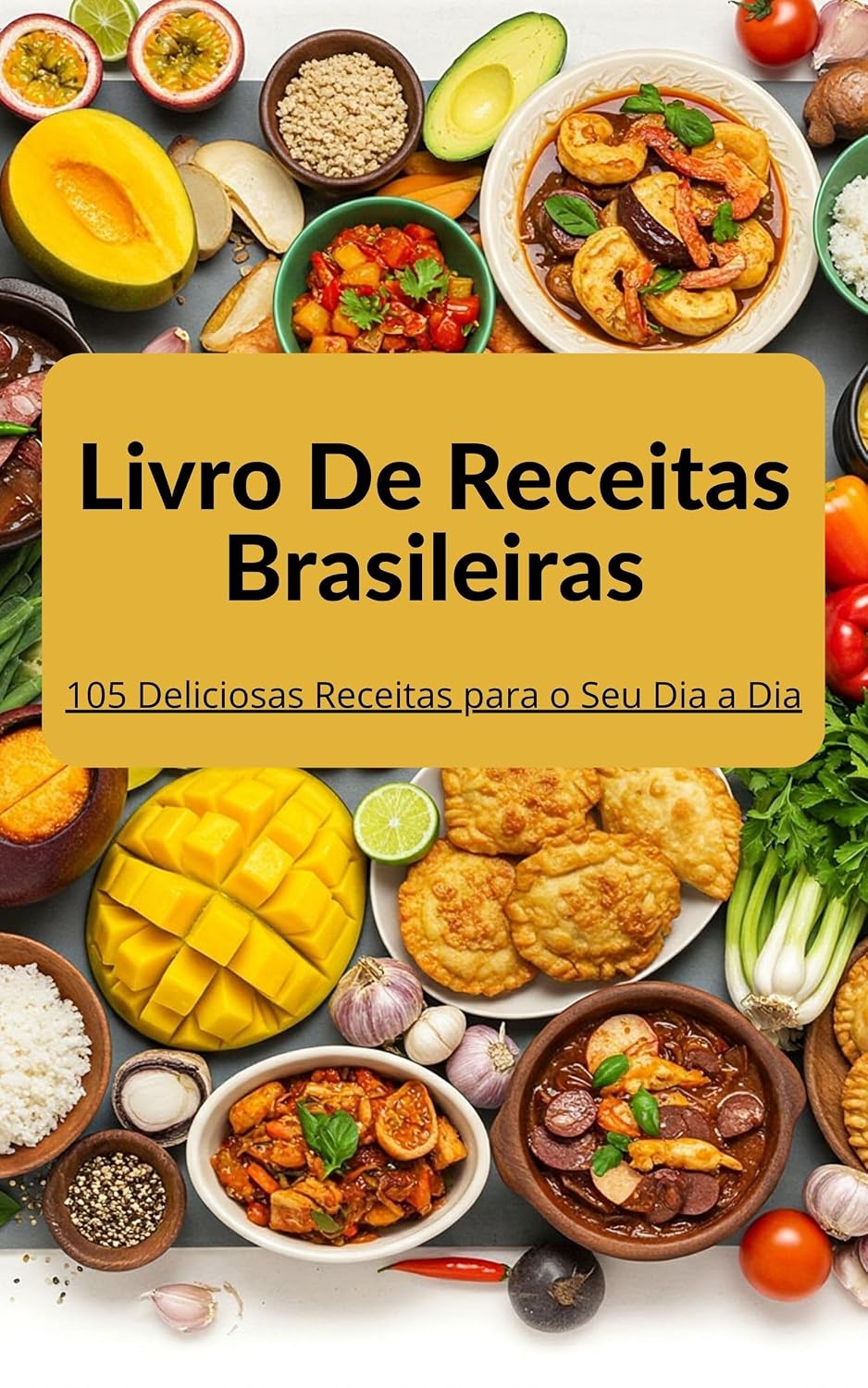 ler totalmente Livro De Receitas Brasileiras: Livro De Receitas Brasileiras Receitas Práticas E Fáceis De Fazer.: Livro De Receitas Brasileiras Com 105 Deliciosas Receitas para o Seu Dia a Dia