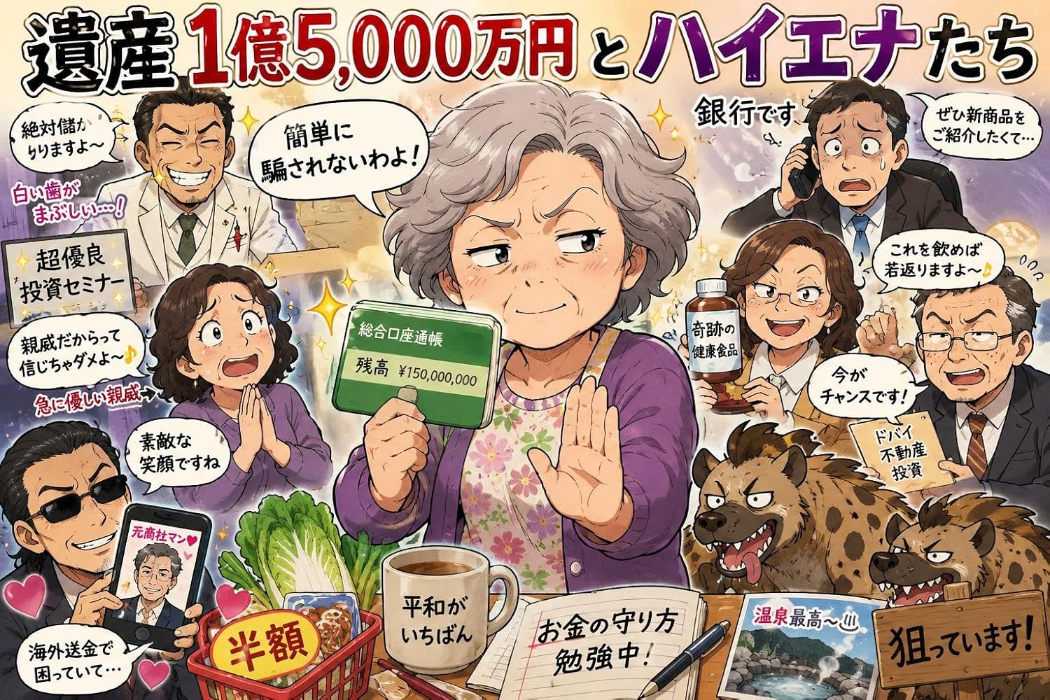 waraisannitiokudosennmannenntohaienatati (Japanese Edition)