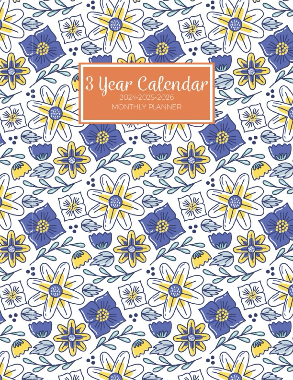 capítulo por capítulo baixar 3 Year Calendar 2024-2025-2026 Monthly Planner: Large Schedule Organizer with Federal Holidays || Appointment Notebook from JAN 2024 to DEC 2028