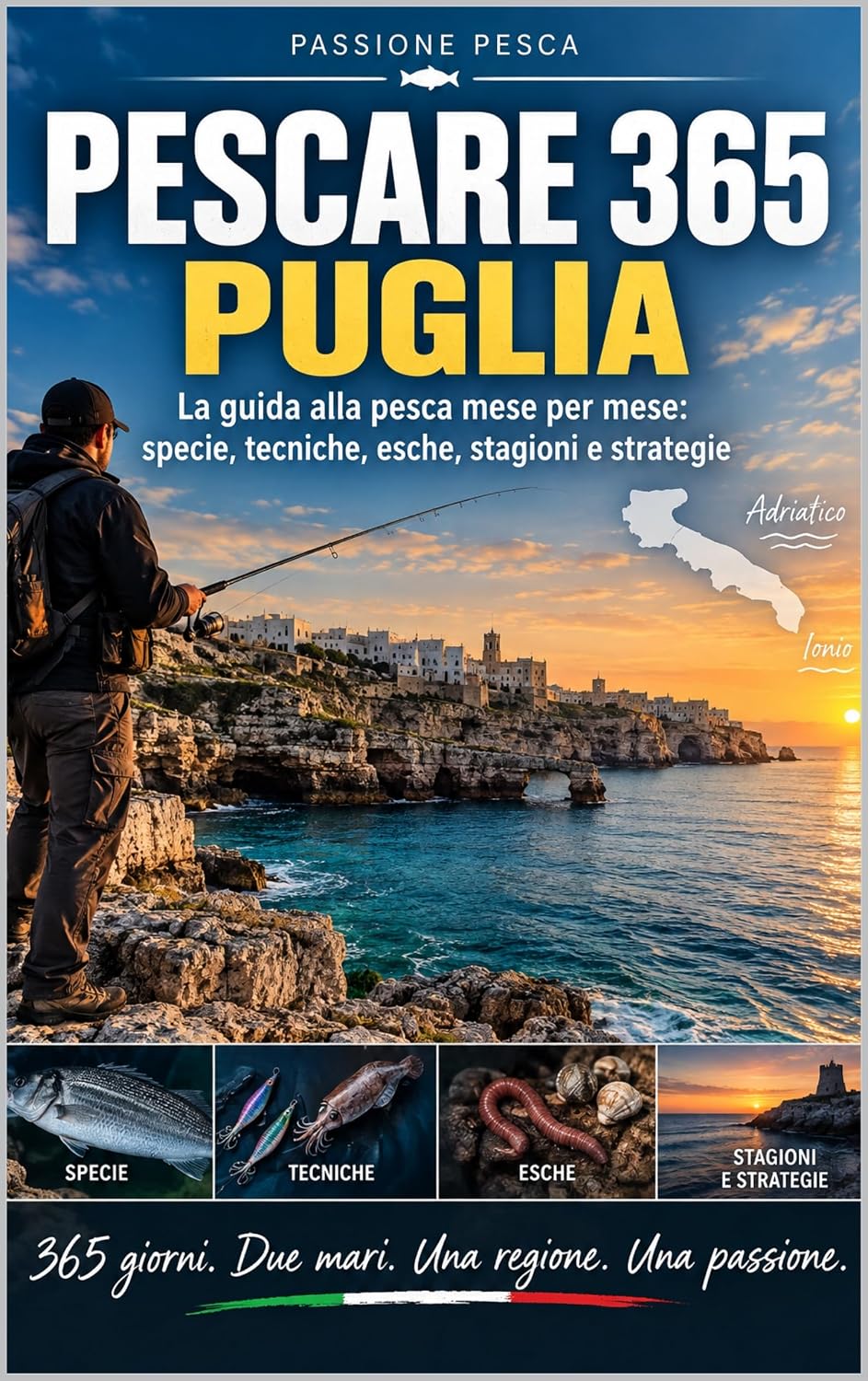 capítulo por capítulo baixar PESCARE 365 – PUGLIA: La guida alla pesca mese per mese: specie, tecniche, esche, stagioni e strategie (365 Pescare in Italia Vol. 3) (Italian Edition)