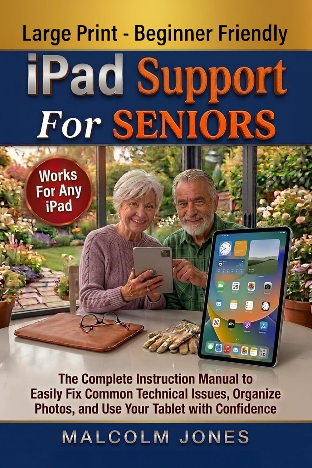 capítulo por capítulo baixar iPad Support for Seniors: The Complete Instruction Manual to Easily Fix Common Technical Issues, Organize Photos, and Use Your Tablet with Confidence (Seniors Technology Support) (English Edition)
