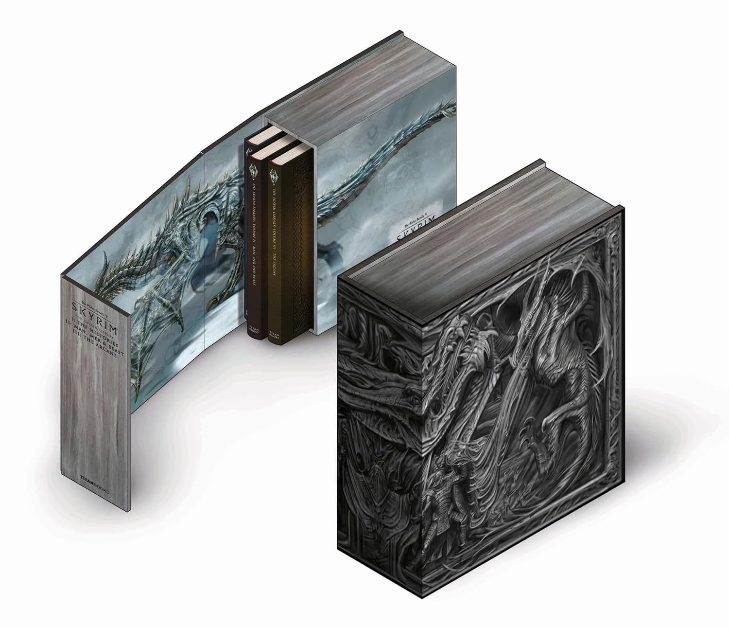 ler totalmente The Skyrim Library - Volumes I, II & III (Box Set)