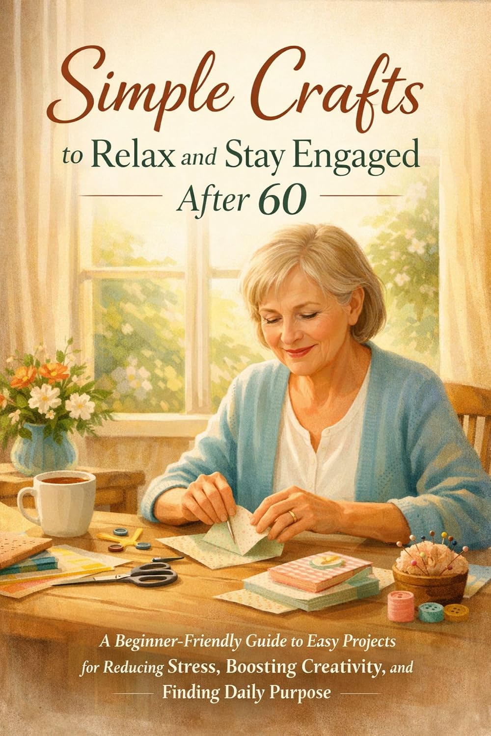 SIMPLE CRAFTS TO RELAX AND STAY ENGAGED AFTER 60: A Beginner-Friendly Guide to Easy Projects for Reducing Stress, Boosting Creativity, and Finding Daily... Essential Guides) (English Edition) baixar o livro de graça