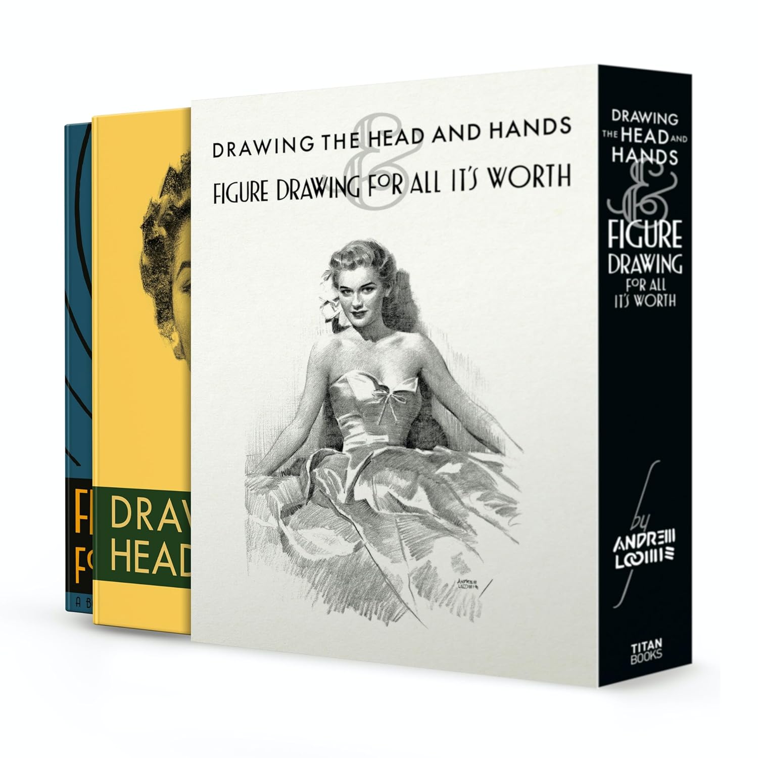 ler totalmente Drawing the Head and Hands & Figure Drawing (Box Set)