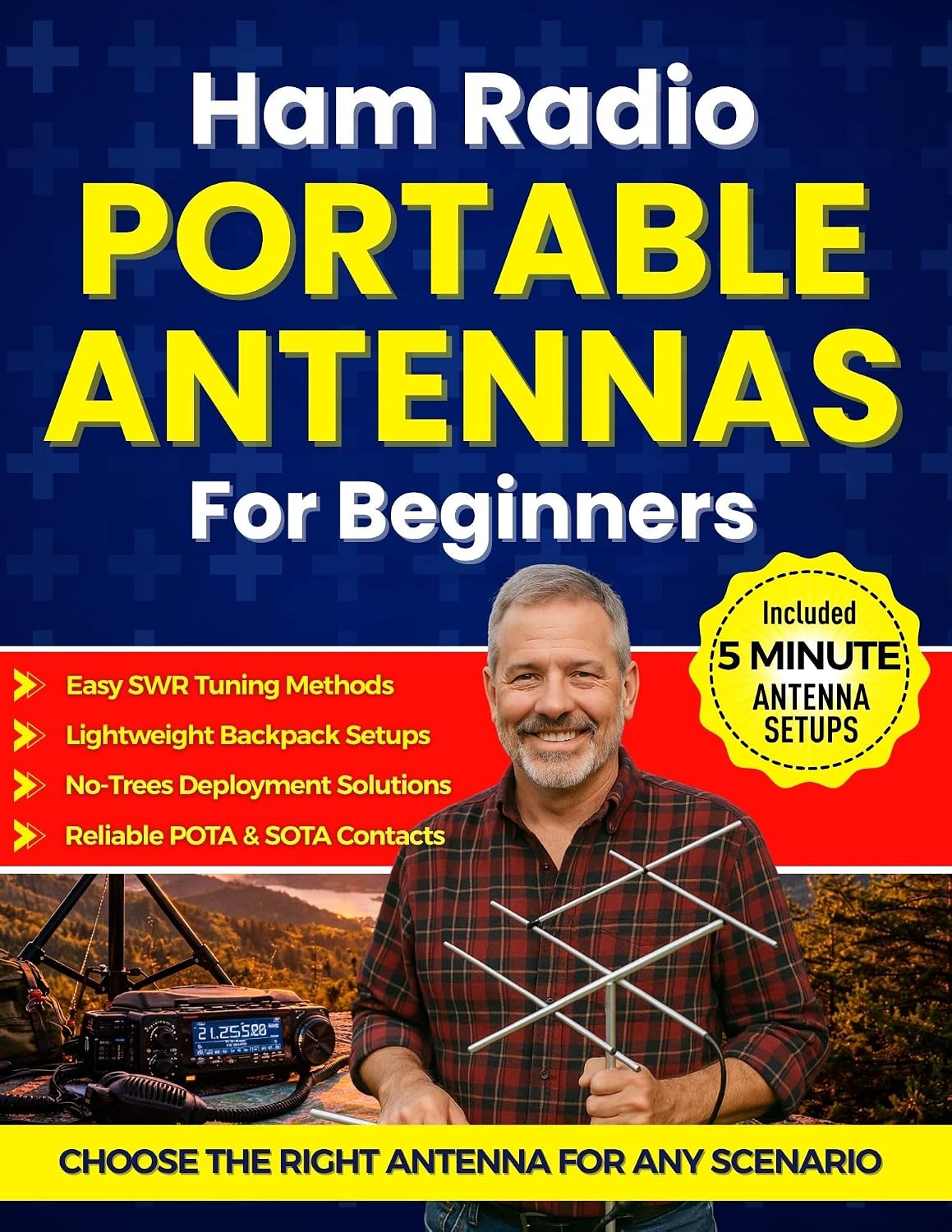 ler totalmente Ham Radio Portable Antennas for Beginners: Step-by-Step Setups for POTA, SOTA, and Portable Ops — Choose the Right Antenna, Deploy Fast, Tune SWR with Confidence (English Edition)