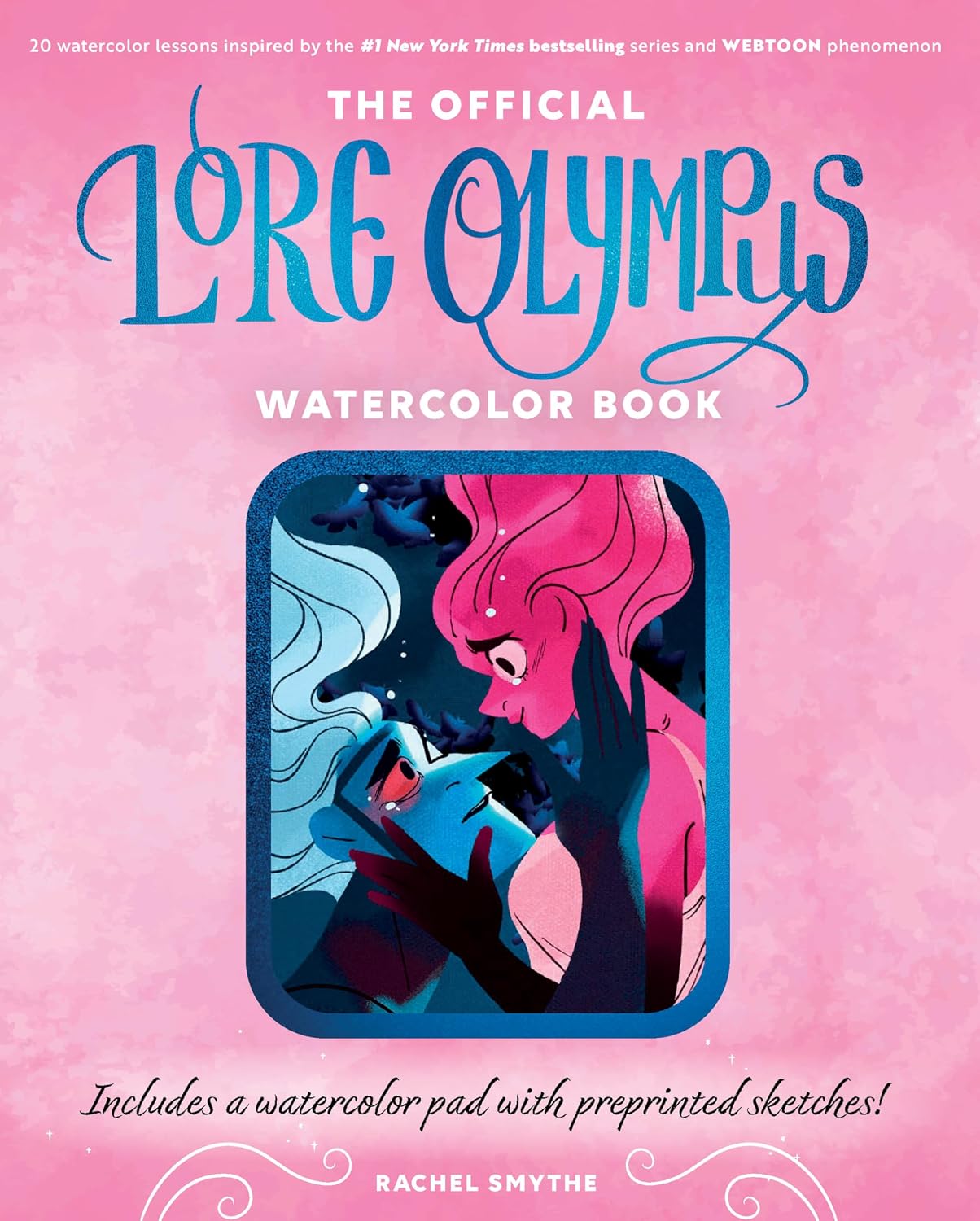 ler totalmente The Official Lore Olympus Watercolor Book: 20 Simple Watercolor Lessons Inspired by the #1 New York Times Bestselling Series and Webtoon Phenomenon --... a Watercolor Pad with Preprinted Sketches!