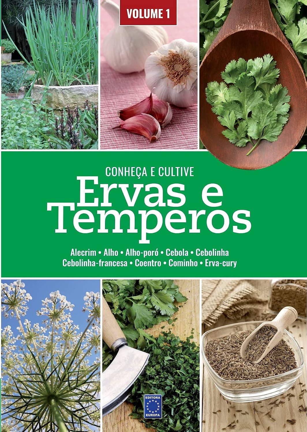 Ervas e Temperos: Conheça e Cultive - Volume 1