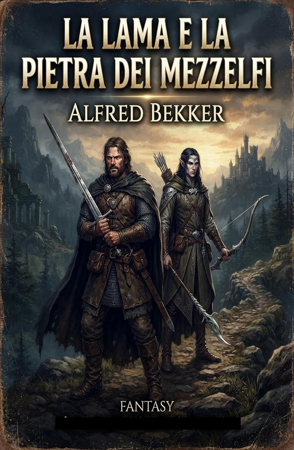 ler totalmente La lama e la pietra dei mezzelfi: fantasy (Italian Edition)