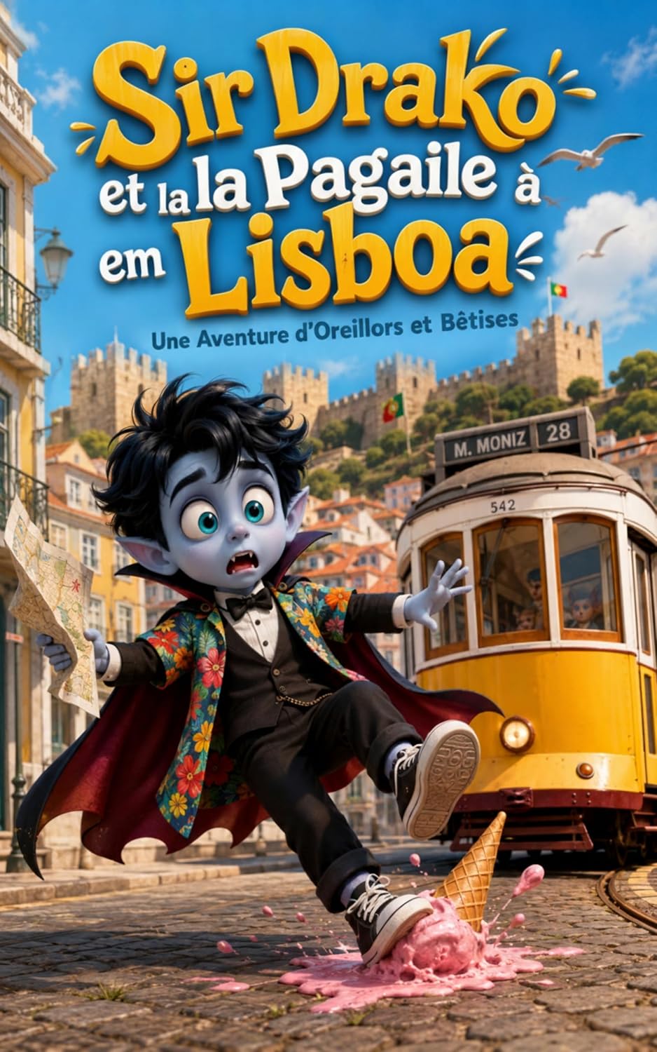 capítulo por capítulo baixar Sir Drako et la Pagaille à Lisbonne: Une Aventure d'Oreillers et de Bêtises (French Edition)