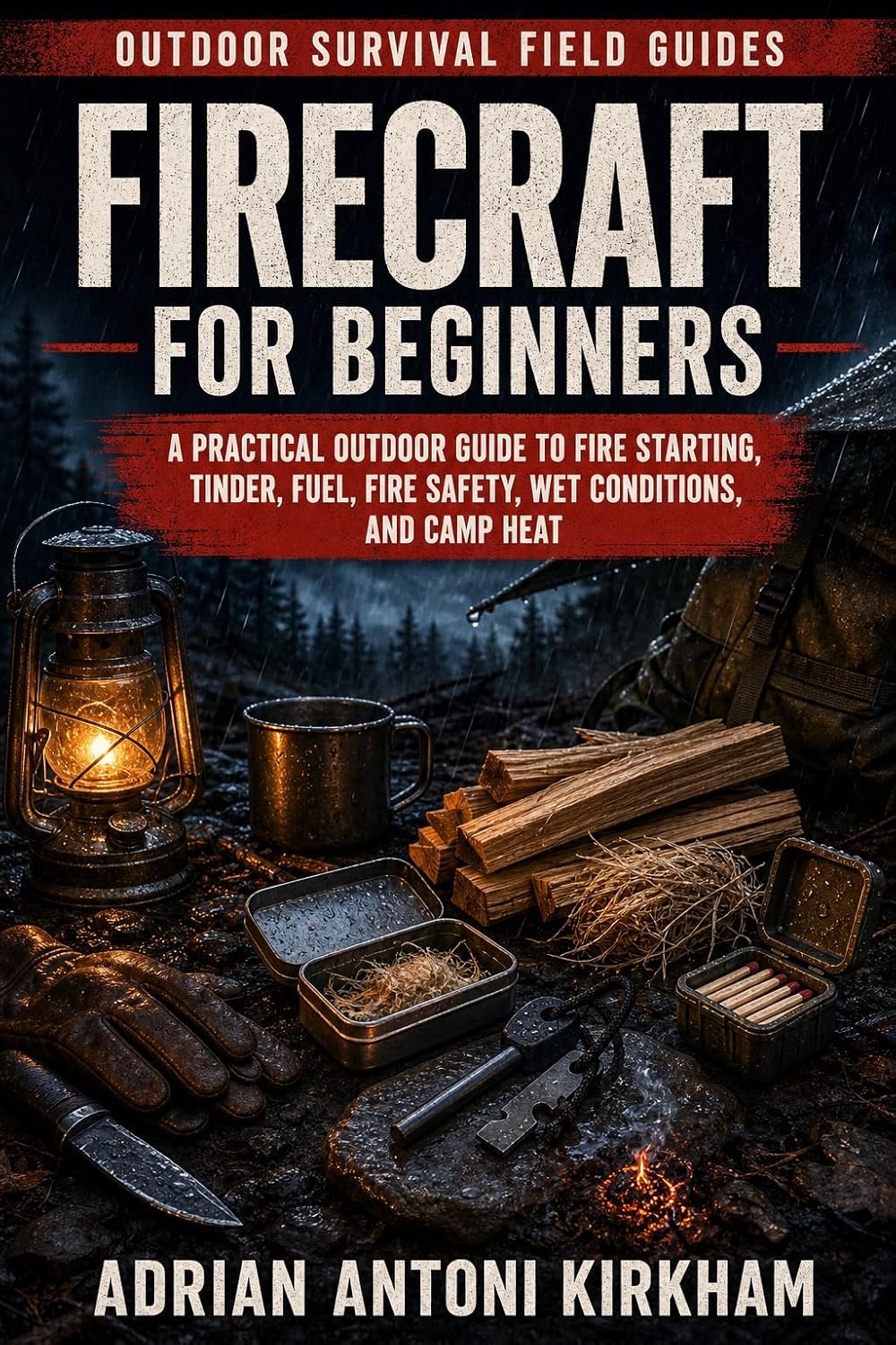 ler totalmente Firecraft for Beginners: A Practical Outdoor Guide to Fire Starting, Tinder, Fuel, Fire Safety, Wet Conditions, and Camp Heat (Outdoor Survival Field Guides Book 4) (English Edition)