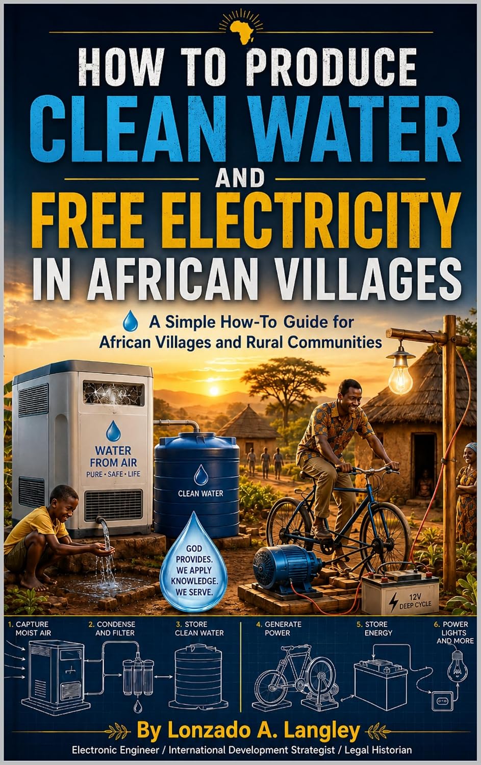 capítulo por capítulo baixar HOW TO PRODUCE CLEAN WATER AND FREE ELECTRICITY IN AFRICAN VILLAGES (English Edition)