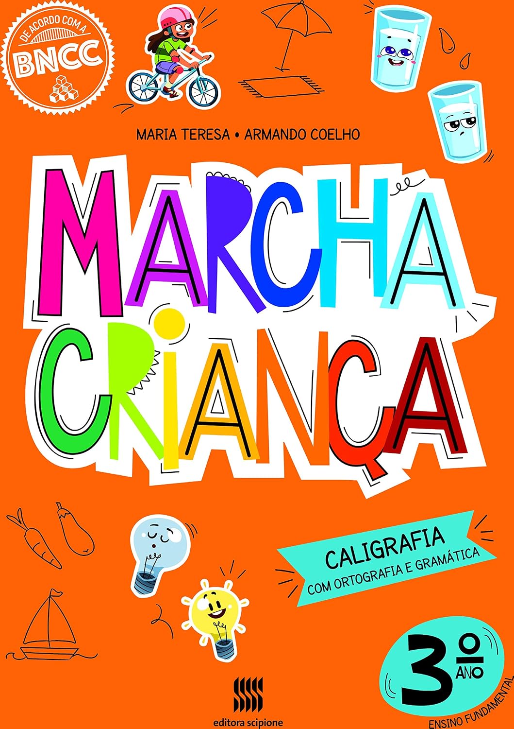 ler totalmente Marcha Criança Caligrafia 3º ano