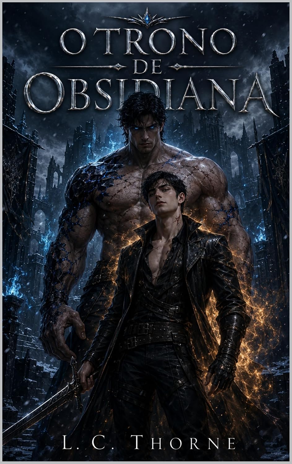 capítulo por capítulo baixar O Trono de Obsidiana: Romance Fantástico M/M de Inimigos a Amantes