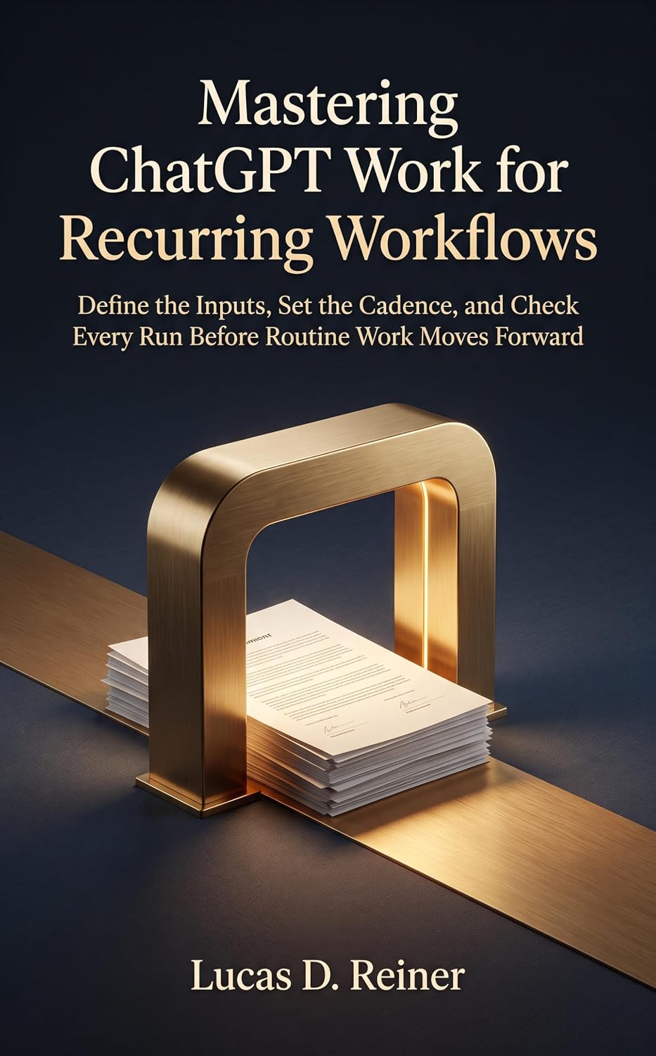 Mastering ChatGPT Work for Recurring Workflows: Define the Inputs, Set the Cadence, and Check Every Run Before Routine Work Moves Forward (ChatGPT Work Mastery Series Book 6) (English Edition) baixar livro de graça