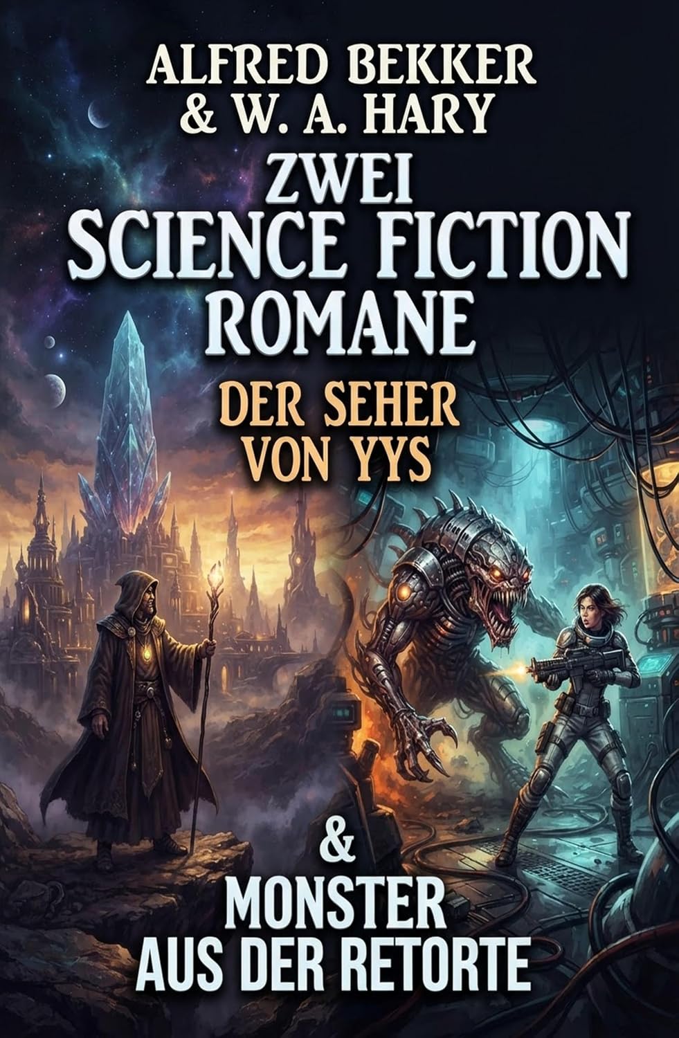 ler totalmente Zwei Science Fiction Romane: Der Seher von Yys & Monster aus der Retorte (German Edition)
