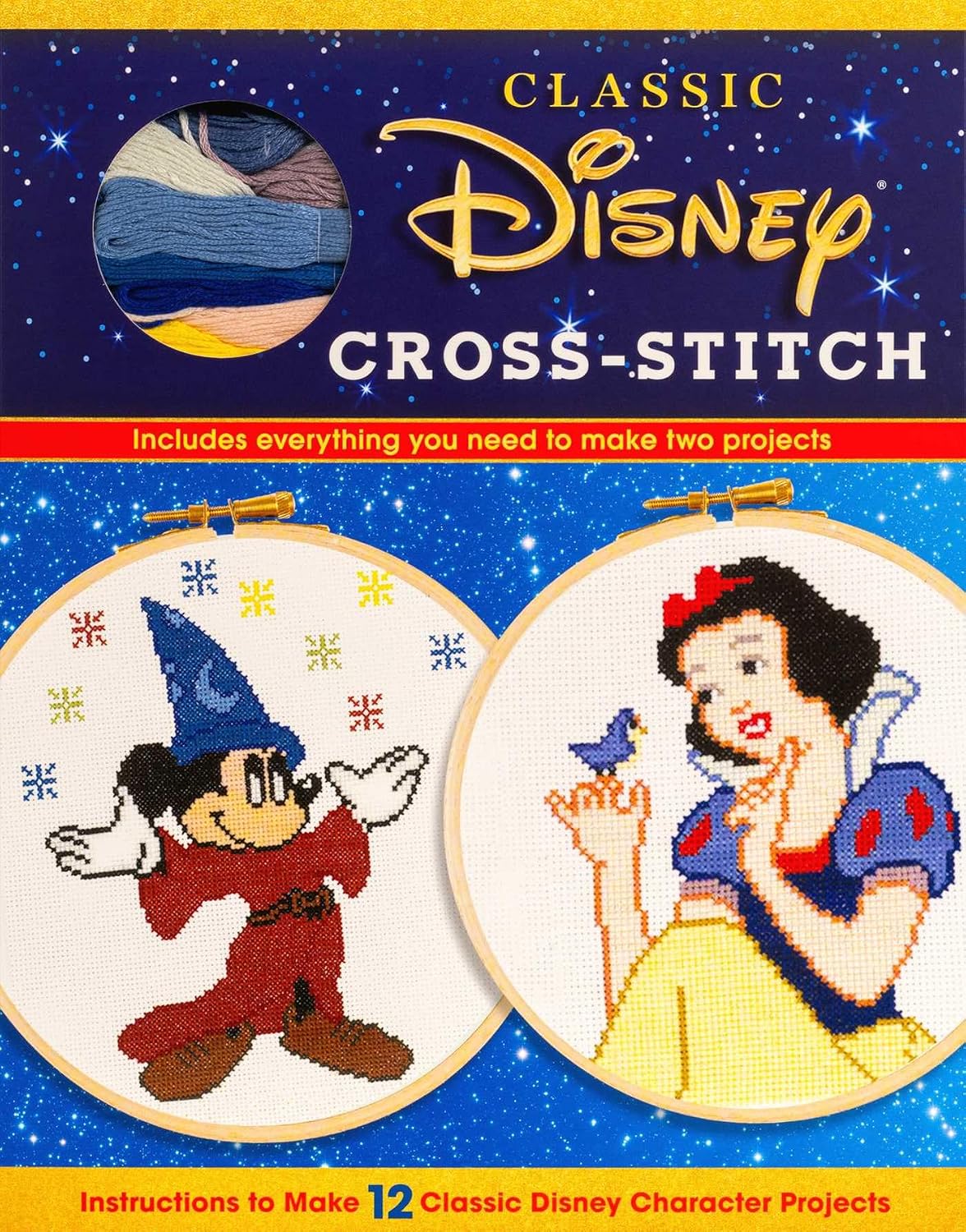 Classic Disney Cross-Stitch - Craft Gift for Disney Fans - Cross-Stitch Kit for Adults, Officially Licensed baixar livro de graça