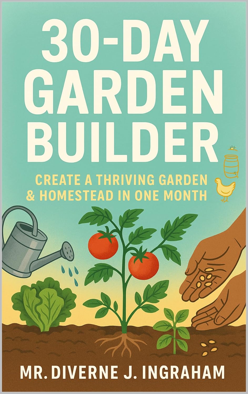 capítulo por capítulo baixar 30-Day Garden Builder: Create a Thriving Garden & Homestead in One Month (English Edition)