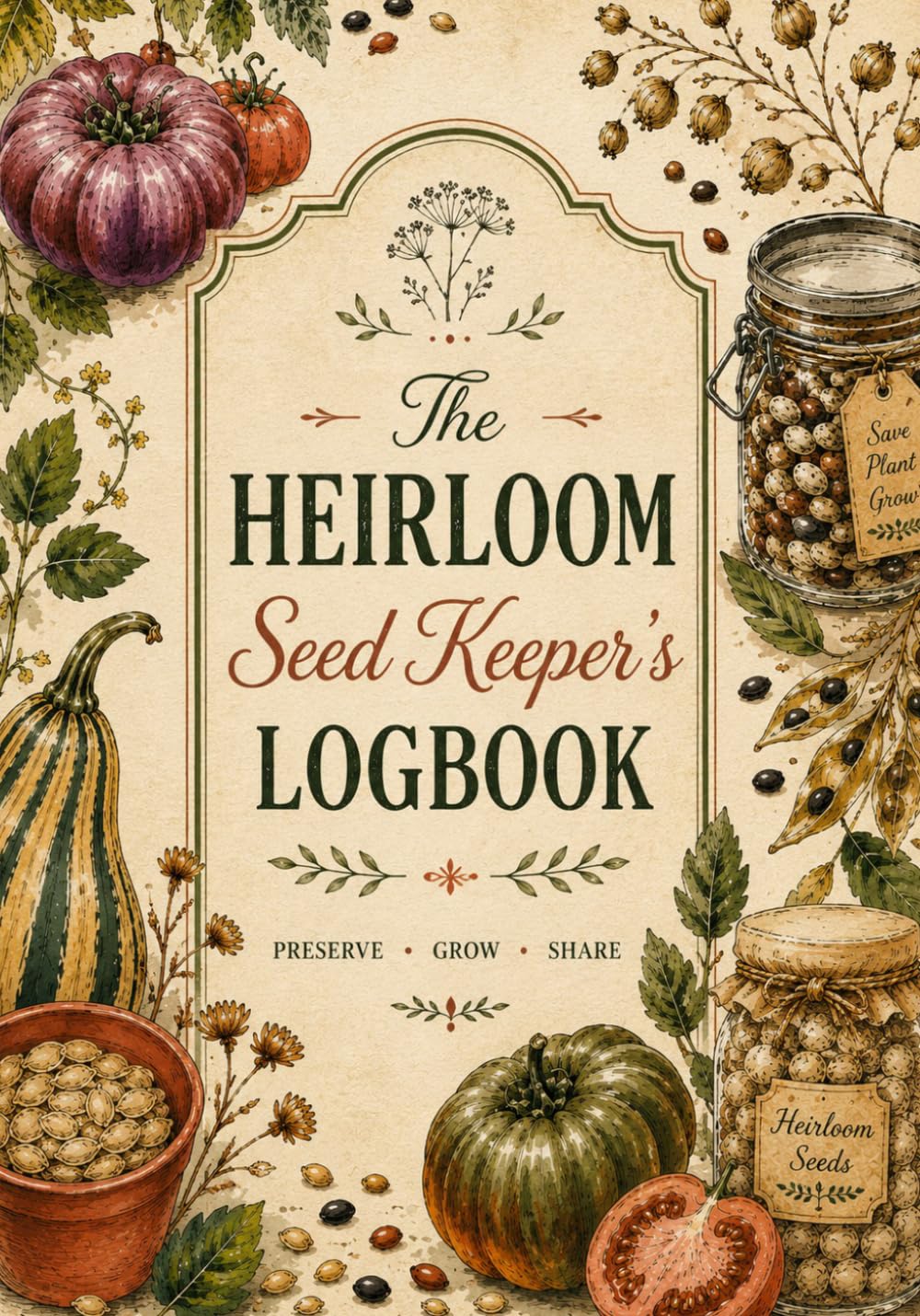 The Heirloom Seed Keeper’s Logbook: A Comprehensive Master Ledger for Saving Seeds, Tracking Vegetable Varieties, Processing Methods, and Multi-Year Viability Records baixar o livro de graça