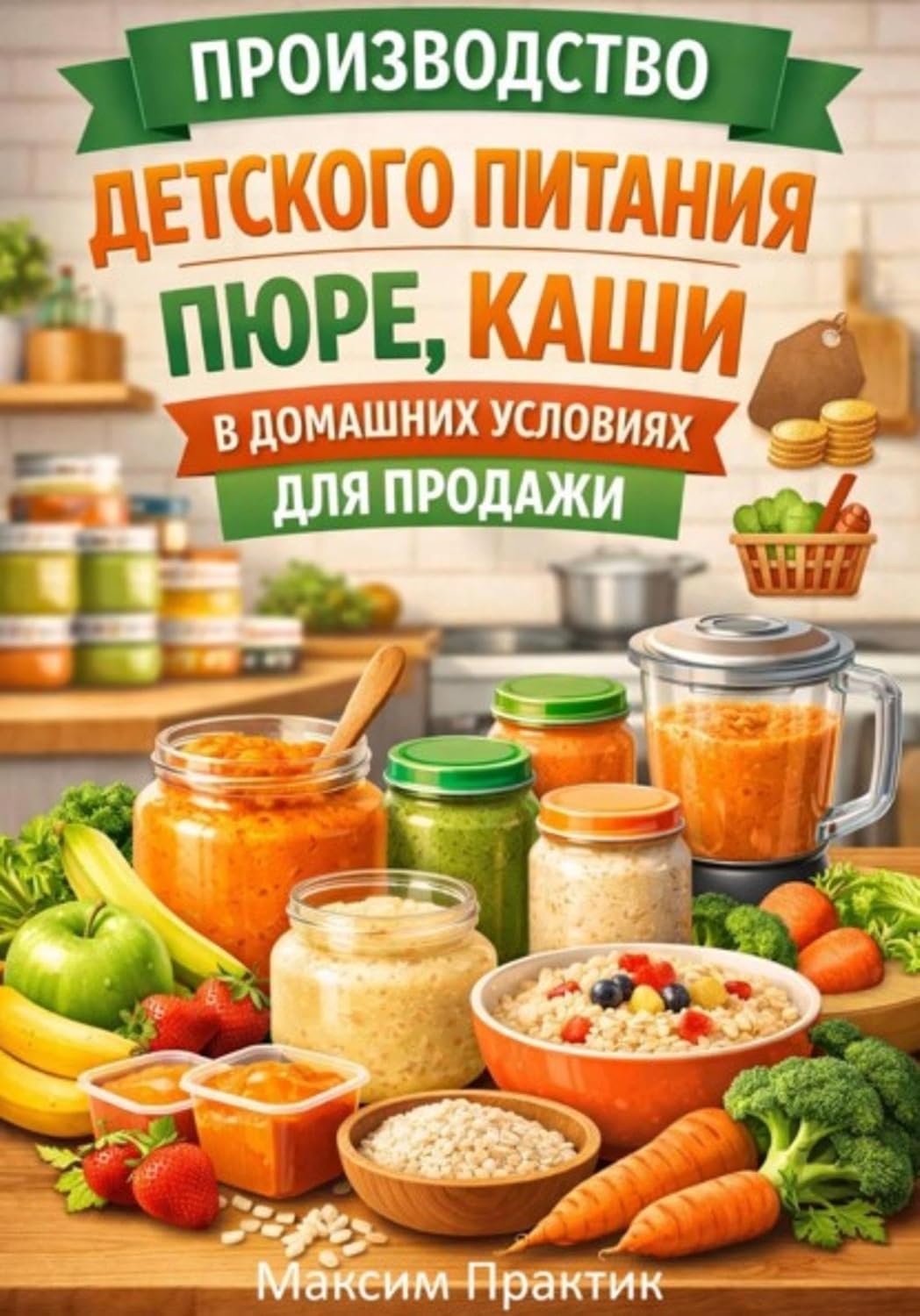 Производство детского питания пюре, каши в домашних условиях для продажи (Russian Edition) baixar o livro de graça