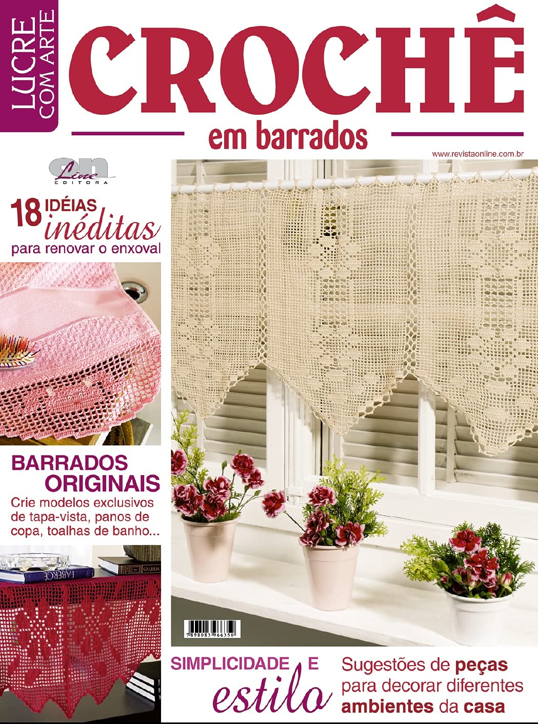 Lucre com Arte Crochê em Barrados: Edição 2