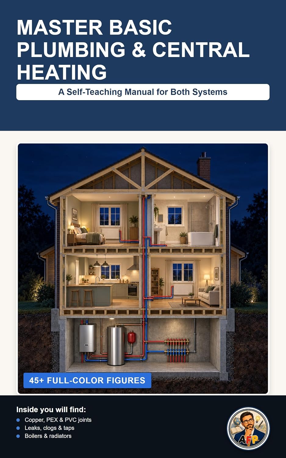 Master Basic Plumbing and Central Heating: A Self-Teaching Manual for Both Systems (Home Plumbing Guides) (English Edition) baixar o livro de graça