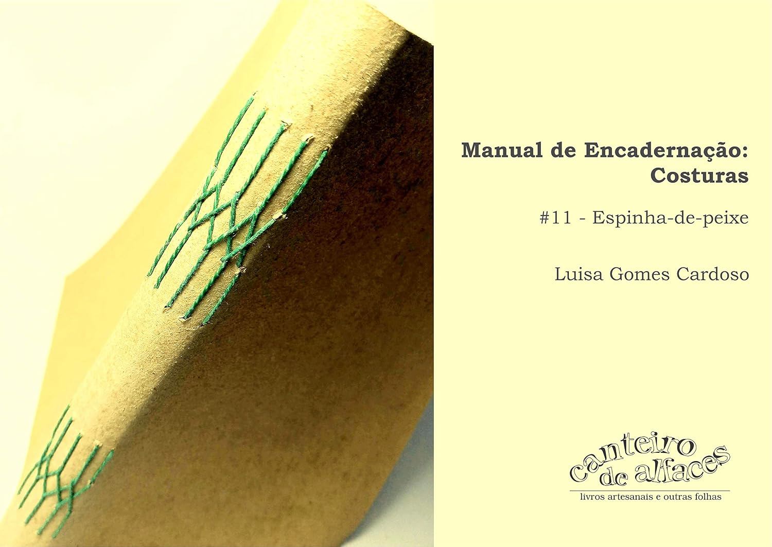 ler totalmente Manual de Encadernação: #11 - Espinha-de-peixe