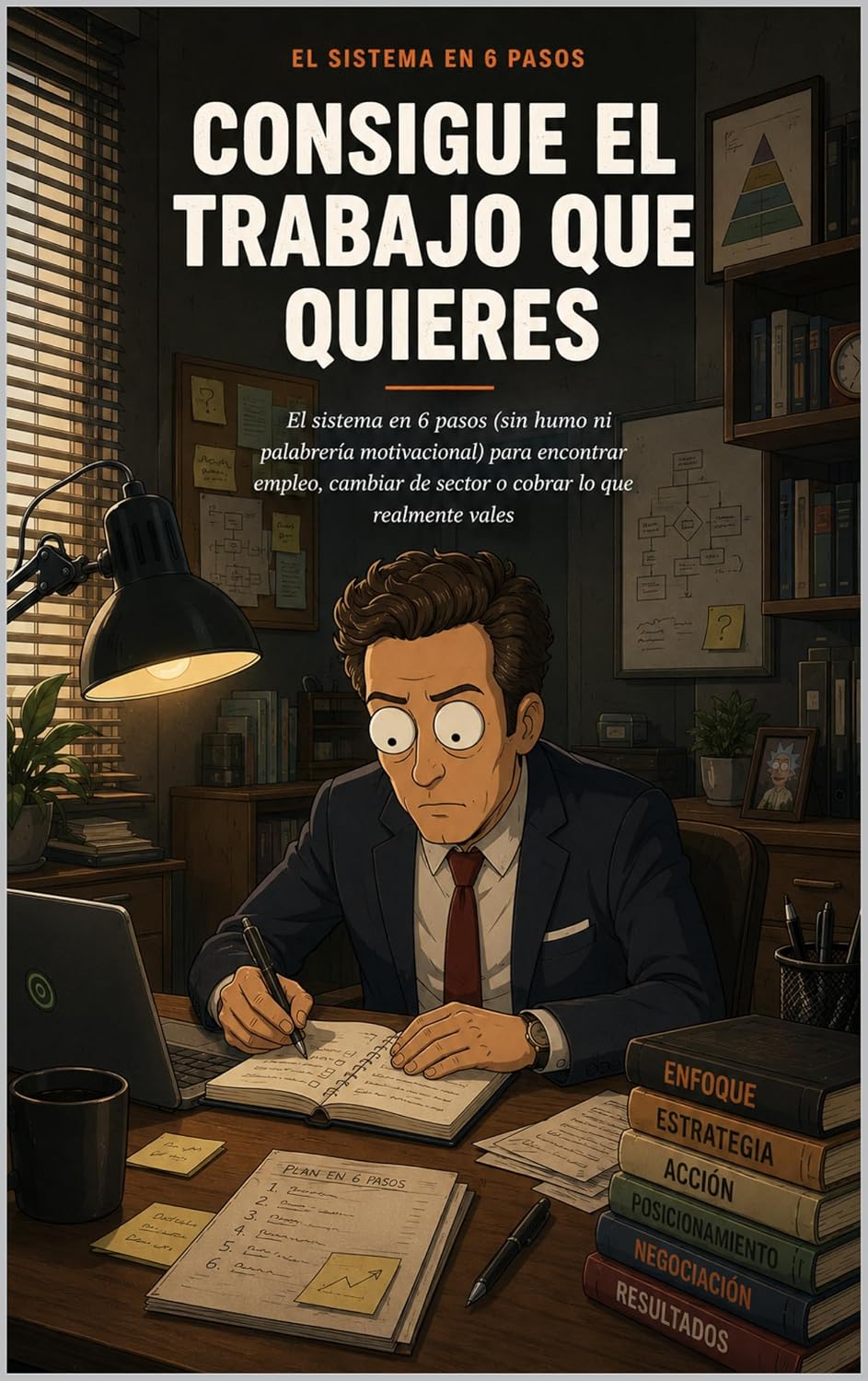 Consigue el trabajo que quieres: El sistema en 6 pasos (sin humo ni palabrería motivacional) para encontrar empleo, cambiar de sector o cobrar lo que realmente vales (Spanish Edition) baixar o livro de graça