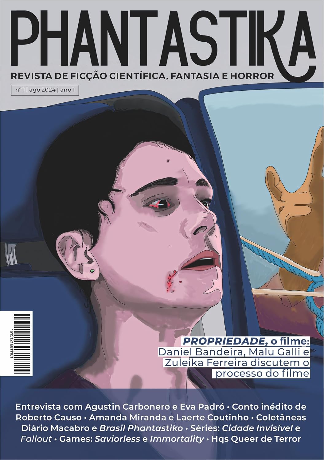 Phantastika Nº 1 Setembro de 2024: revista de ficção científica, fantasia e horror (Revista Phantastika de Ficção Cientifica, Fantasia e Horror) baixar o livro de graça