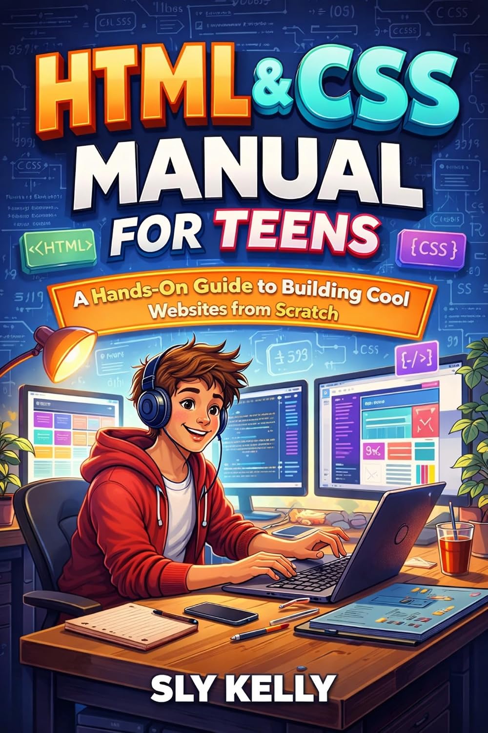 HTML & CSS MANUAL FOR TEENS: A Hands-On Guide to Building Cool Websites from Scratch (English Edition) baixar o livro de graça