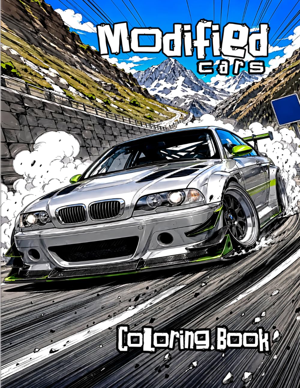 ler totalmente Modified Cars Coloring Book: 100 JDM, Muscle, Widebody & Drift Designs: Detailed Coloring Pages for Car Enthusiasts, Men & Teens — Custom Builds, Stance Cars, Street Legends & Stress Relief Gift