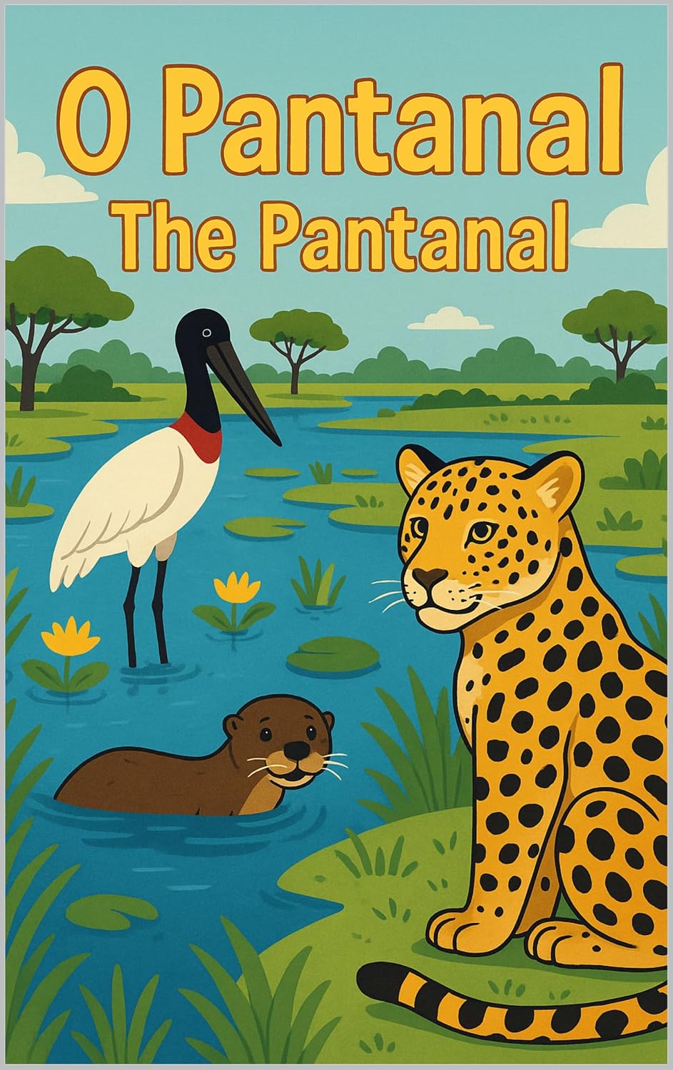 O Pantanal: Colorindo e aprendendo em português e inglês com os animais do Pantanal baixar o livro de graça