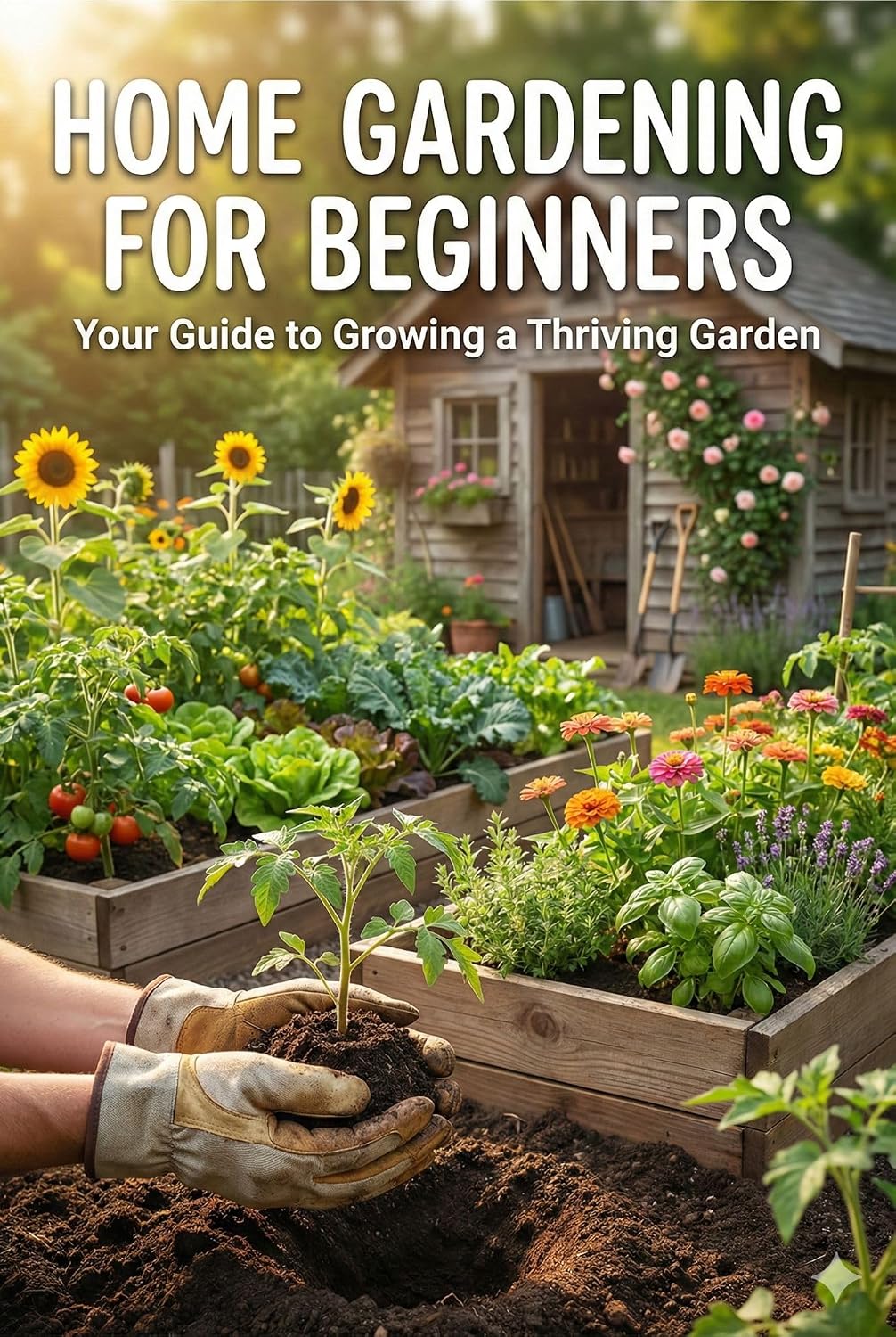Home Gardening for Beginners: Simple Steps to Plan, Plant, and Grow a Beautiful Garden in Any Space (English Edition) baixar livro de graça