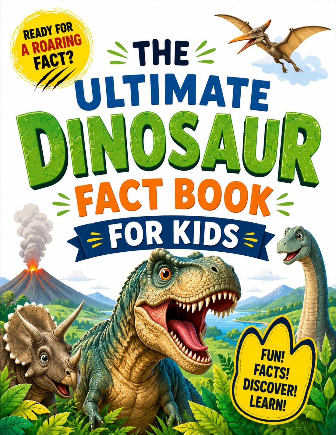 The ultimate dinosaur fact book for kids: 100 Roaring Facts About Dinosaurs, Fossils, Prehistoric Worlds, and Amazing Discoveries (English Edition) baixar o livro de graça